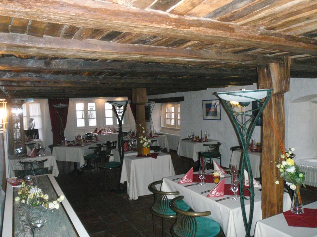 Hotel Restaurant Altes Badhaus 에베르바흐 외부 사진