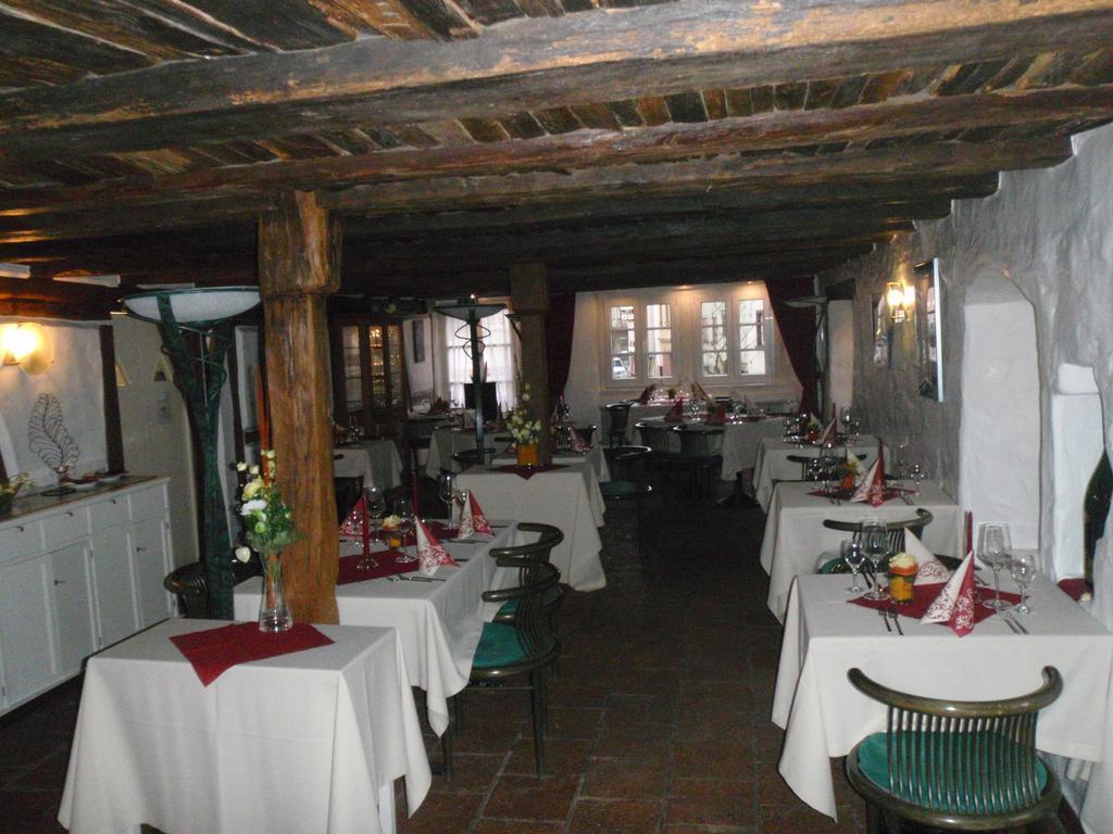Hotel Restaurant Altes Badhaus 에베르바흐 외부 사진