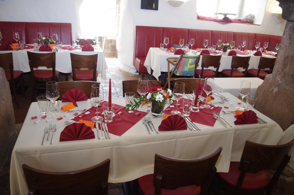 Hotel Restaurant Altes Badhaus 에베르바흐 외부 사진