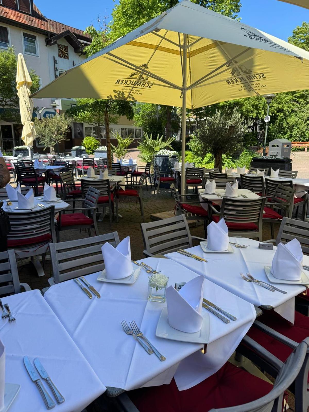 Hotel Restaurant Altes Badhaus 에베르바흐 외부 사진