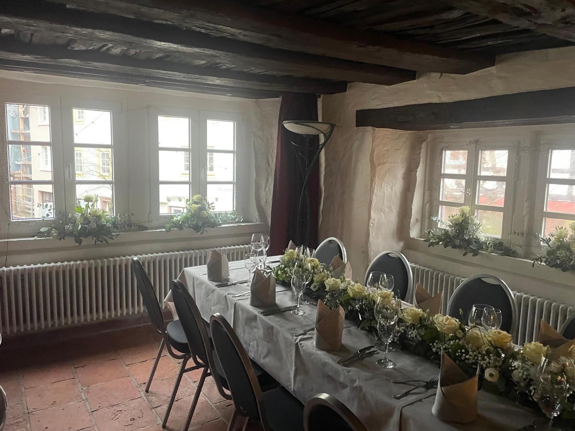 Hotel Restaurant Altes Badhaus 에베르바흐 외부 사진