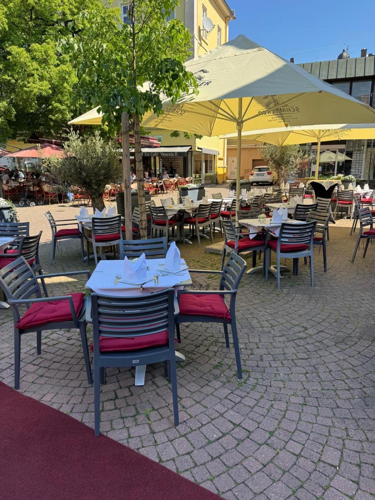 Hotel Restaurant Altes Badhaus 에베르바흐 외부 사진