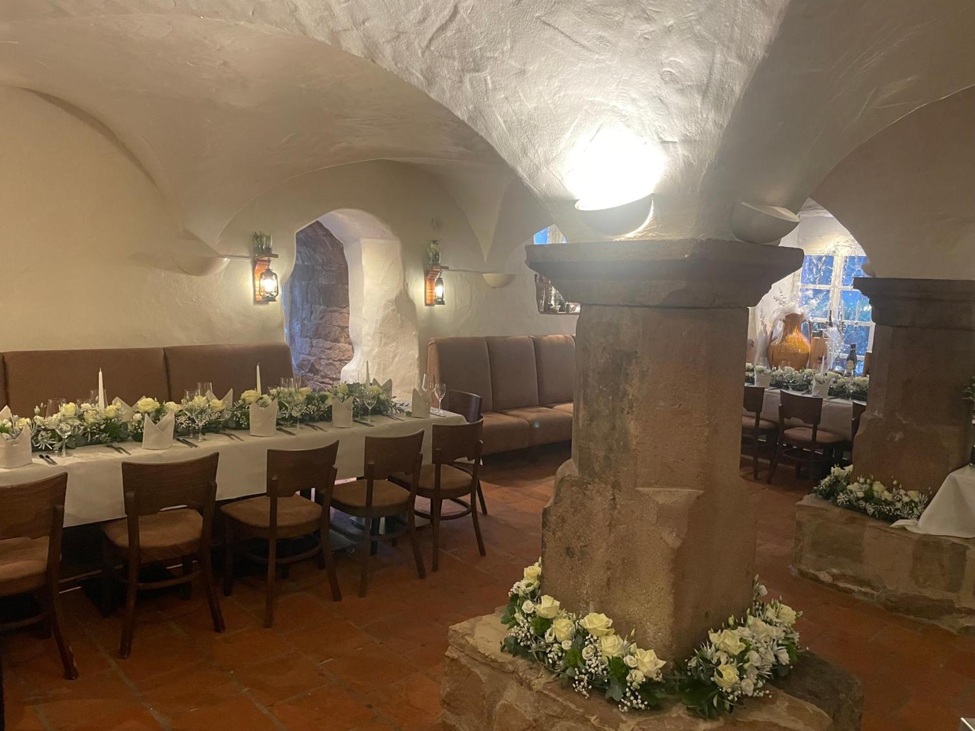 Hotel Restaurant Altes Badhaus 에베르바흐 외부 사진