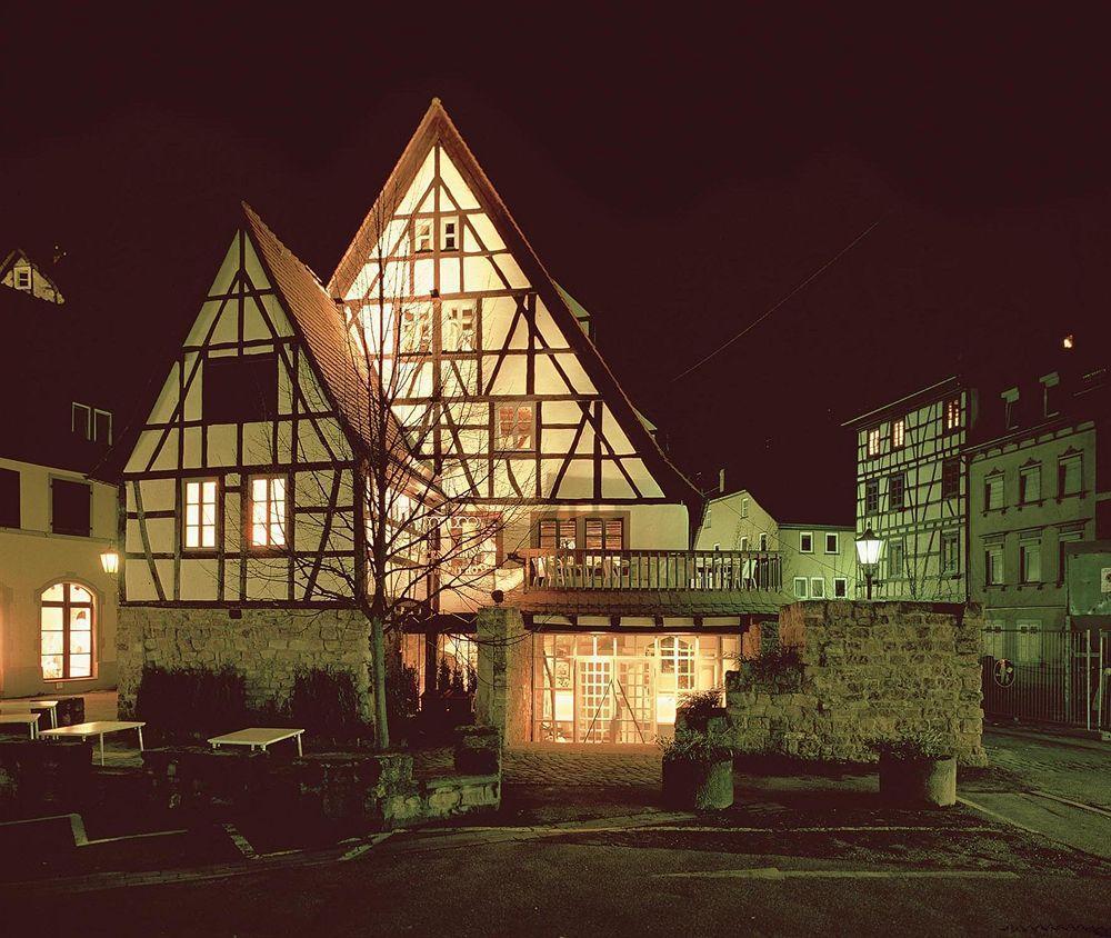 Hotel Restaurant Altes Badhaus 에베르바흐 외부 사진